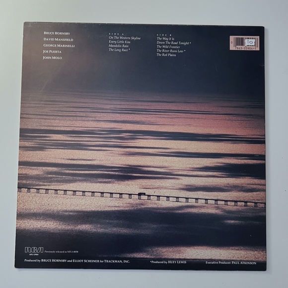 Bruce Hornsby And The Range – The Way It Is Vinyl Album - Picture 4 of 4